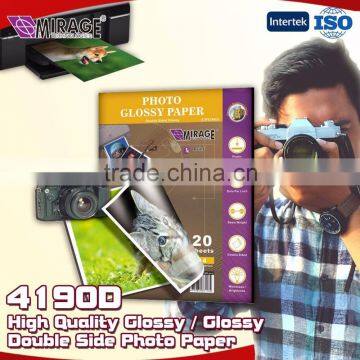 Top Selling High Quality Glossy / Glossy Double Side Photo Paper