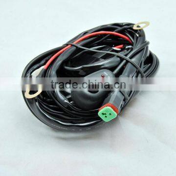 LED Light Bar On / Off Switch LED Wiring Harness Kit 72W 120W 180W 240W 300W photo-2