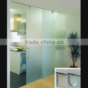 Frameless glass door with EN12150 certificate