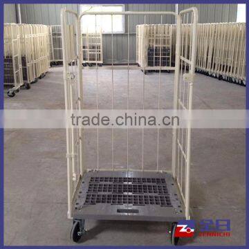 Warehouse Storage Foldable Security Wire Mesh Roll Pallet Cage