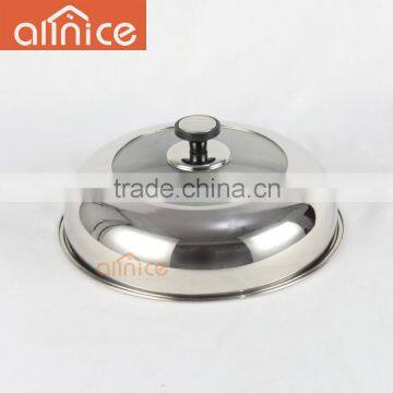 Bakelite Handle 28/30/32/34cm 2 Layer Stainless Steel Food Steamer With Glass Lid and Double Bottom photo-4