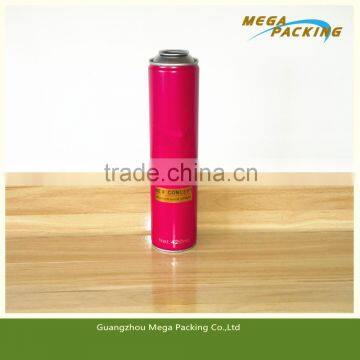 Wholesale good quality aerosol salon cans,hair spray tinplate cans