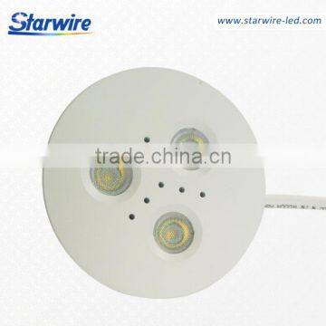 3*1w led cabinet ceiling light with factory price