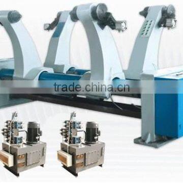 DongGuang XinHua Packing Machinery-Knight Whole Hydraulic Mill Roll Stand for Cardboard Making Line photo-3