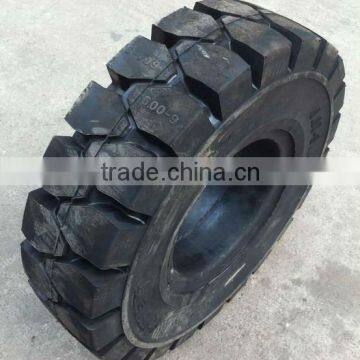 SALE INDUSTRIAL SOLID FORKLIFT TYRE 5.00-8