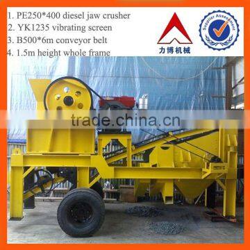 2015 china hot selling mobile rock crusher with good quality small mobile jaw crusher                        
                                                Quality Choice