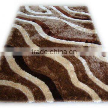 new fational brown trip home decor polyester shaggy carpets