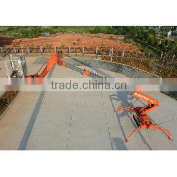 For Sale China 30m Aluminium Mobile Spider Lifts photo-4