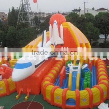 inflatable airplane amusement playground