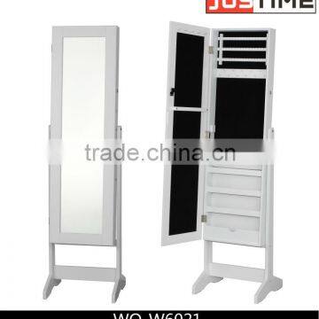 Makeup mirror with Jewelry cabinet, Full length mirror cabinet