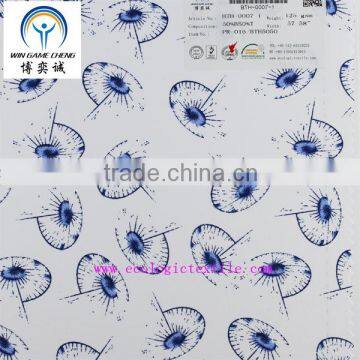 50%B50%T fabric the umbrella pattern silky for Summer wear