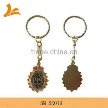 SM-SK019 fashion brass with 4 links mini keychains