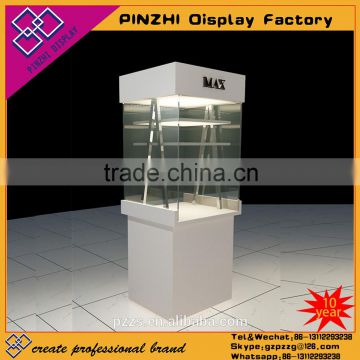 High-end makeup display custom cosmetic display counter