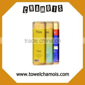 Durable good chamois pva car towel