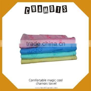 Ice cooling absorbent pva pet towel