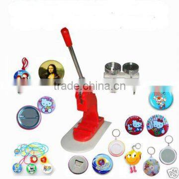 Personalized Metal Button Badge Pin Making Machine