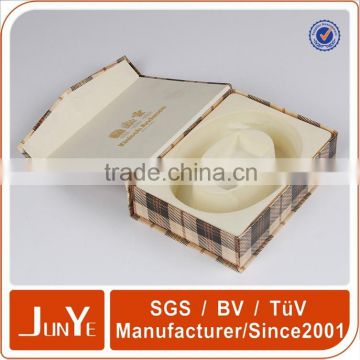 luxury book box with plastic injection molding inserts