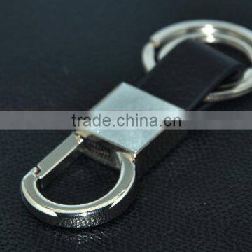 Custom Keychain and Custom Metal Keychain and Leather Keychain With 2 Rings photo-3