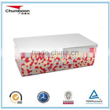 right angle tin box, metal tin can for gift, chocolate tin