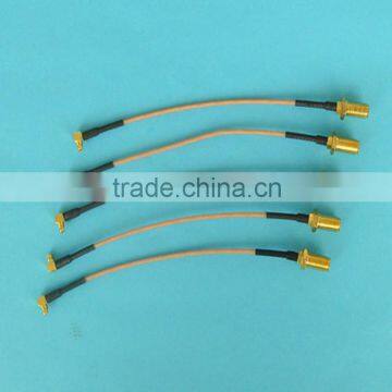 Manufacturer Supply Signal Booster Cable , Pigtail Cable RG178 , RF Pigtail Cable With RP SMA Female photo-2