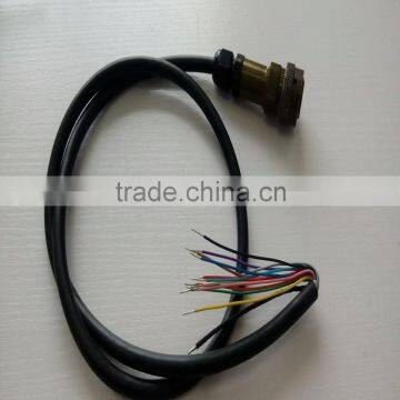 PT06A-12- 4S+M85049/52-1/12N 4PIN (solder +assembly) circular connector The servo wire harness