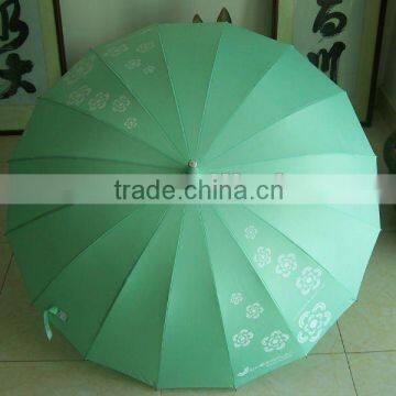 straight advertising parasol umbrella