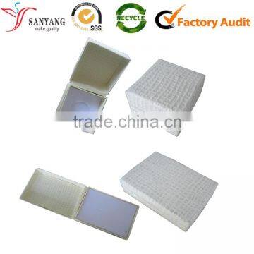 Wholesale cheap China packaging manufacturer made kraft texture paper jewelry sets packing box