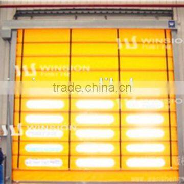 Sectional industrial door / PVC / insulated / rapid door