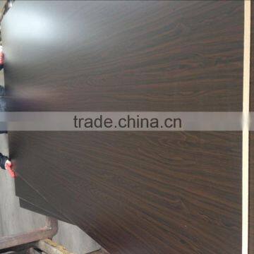 6mm walnut laminated mdf board price, walnut melamine mdf