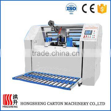 Semi auto carton stitching machines