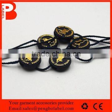 locking plastic blank logo embossed seal tag