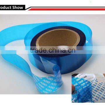 Tamper Evident security tape bag sealing tape