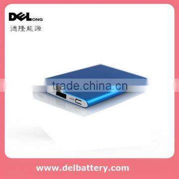 7mm thickness Ultra thin power bank portable charger with CE ROHS FCC Certificates