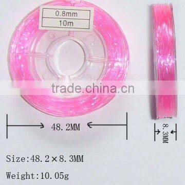 High Quality Colored Crystal Elastic Line For Jewelry,Nylon Line,Jewelry Line