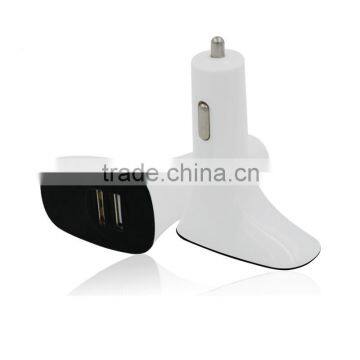 Boot shape dual USB port car charger