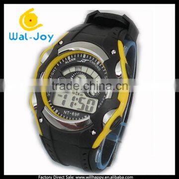 WJ-4757 newest hot sale charming cheap 7 lights luminous student LED watches