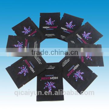 Printed foil condom packaging bag for wholesale                        
                                                Quality Choice