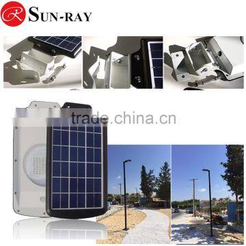 Waterproof High Efficiency Outdoor Solar Lighting For Park With Pir Sensor