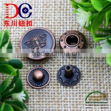 Wholesale Button With Coat Fastener Fabric Covered Snap Button for Clothing photo-3
