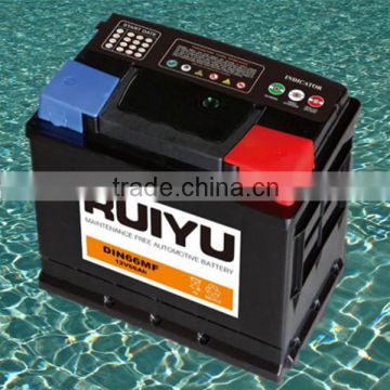 din standard MF57219 12V72AH Maintenance Free Car Battery Low price