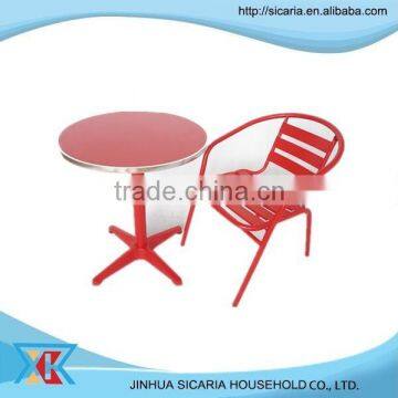 bistro metal chair and table set