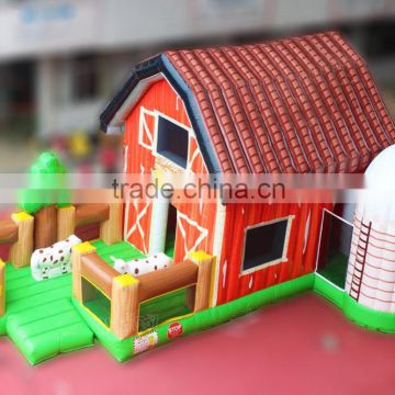 Commercial Rental Used inflatable farm design bouncers for sale