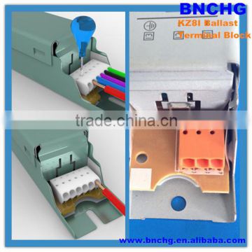 New Design screwless terminal connector for electronic ballast pitch 3.5mm 0.5~1.5mm2