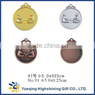 91# High Quality gold silver bronze sports factory directly sale metal craft keepsake award chess match medal medallion