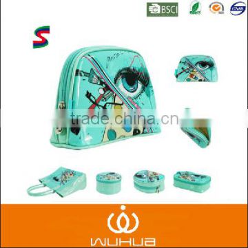 Flamboyance and intense coloration professional Custom All Kinds of Cosmetic case /PVC Cosmetic Bag/Travel Cosmetic Bag