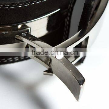 HEAVY LEATHER POWER WEIGHTLIFTING LEVER BUCKLE BELT - BROWN photo-6