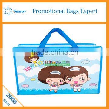 Wholesale Cute Cartoon printing Shopping bag PP Woven Bag