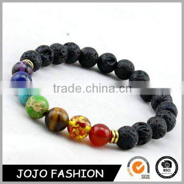 New fashion beaded stone bracelet mens bead bracelets