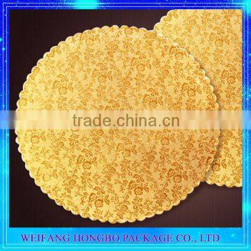 Food Grade Paper Round Rose Gold Cake Base Tools From China Factory With Good Price photo-4