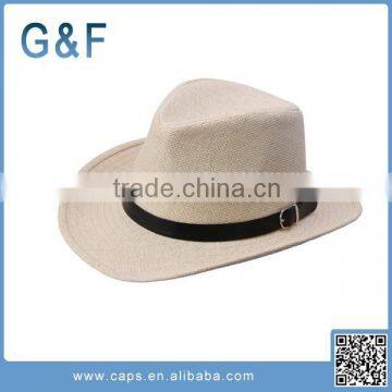 Hot Sale White Cowboy Straw Hat